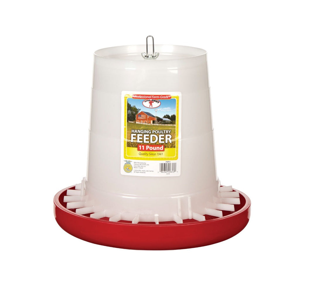Miller PHF11 Poultry Hanging Feeder, 11 lbs