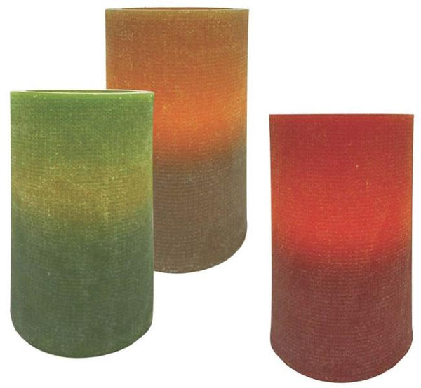 Holiday Basix E03395 Pillar Candles, 6"