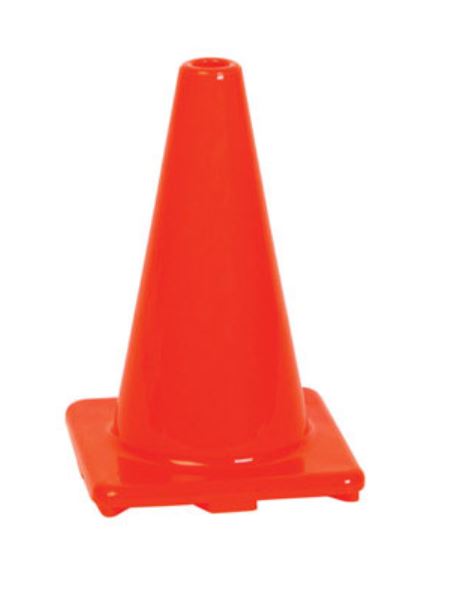 Hy-Ko SC-12 Safety Cone, 12", Orange