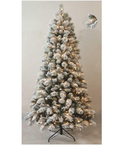 Santas Forest 69791 Holiday Christmas Trees, 9', Clear