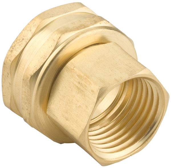 Gilmour 7FHS7FH Double Female Swivel Brass Connector, 3/4" x 3/4"