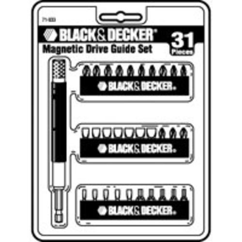 Black & Decker 71-933 Magnetic Insert Bit Set 31Pc