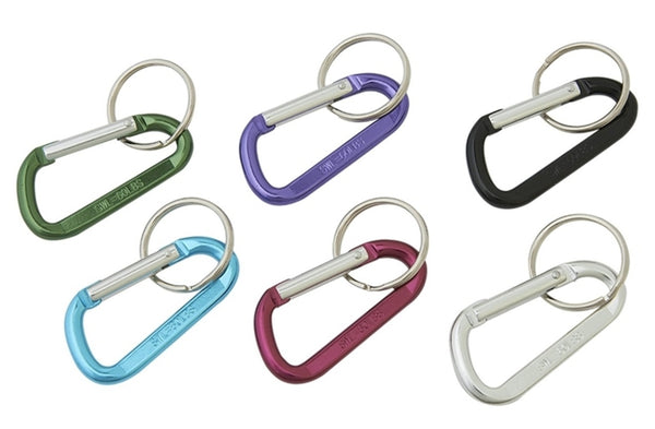 Hy-Ko KB127-10 C-Clip Key Rings, Assorted Colors