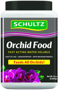 Schultz SPF70600 Orchid Food Fast Acting Water Soluble, 20-20-15, 10 Oz
