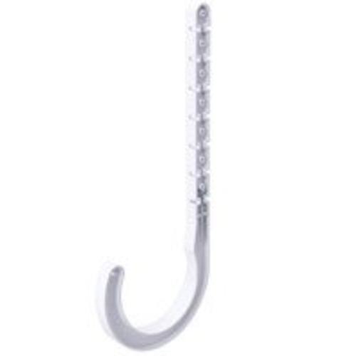 B & K Industries P02-150HC Drain J-Hook, 1-1/2" x 7"