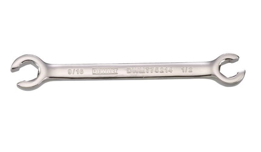 DeWalt DWMT75214OSP Flare Nut Wrench, 1/2"  x  9/16"