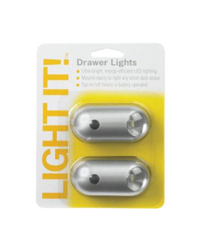 Fulcrum Products 20041-301 LED Drawer Light, Silver