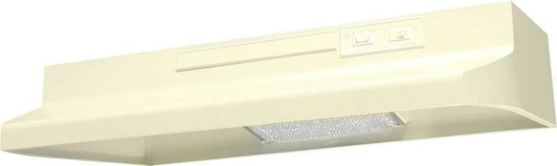 Air King AV1305 Convertible Range Hood, 30", Almond