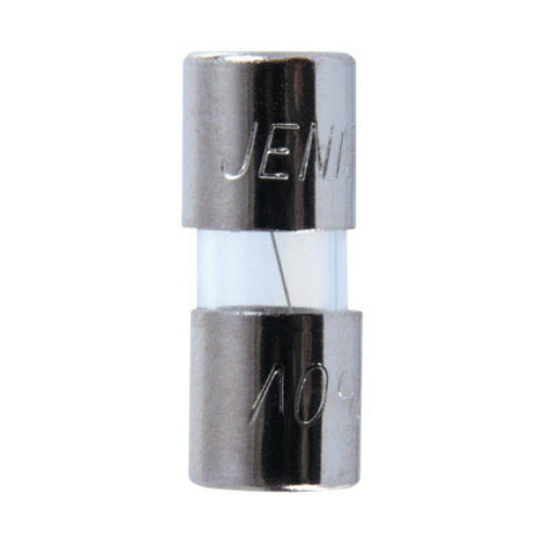 Jandorf 60612 AGA Series Fast-Acting Glass Tube Fuse, 1/4" x 5/8", 1 Amp