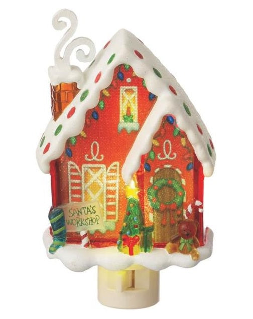 Night Light 497067 Santa&#039;S Workshop, Acrylic