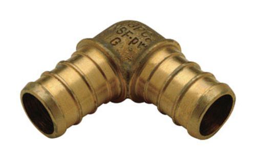 Appollo APXE3450PK Pex Brass Elbow, 3/4"