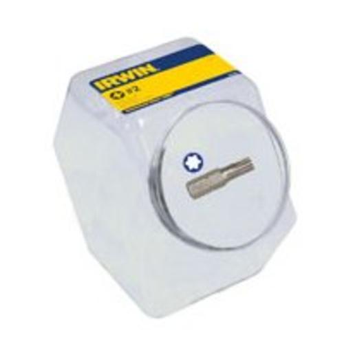 Irwin 91848 Insert Bit Jar, 250 Pieces, T25, 1", 1/4" Hex Shank