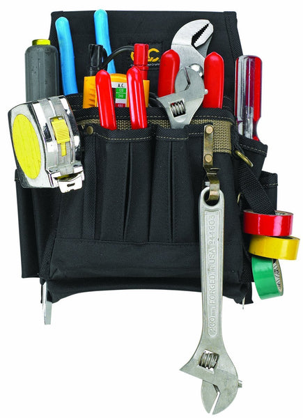 CLC 1505 Electrician's Tool Pouch, 10-Pockets