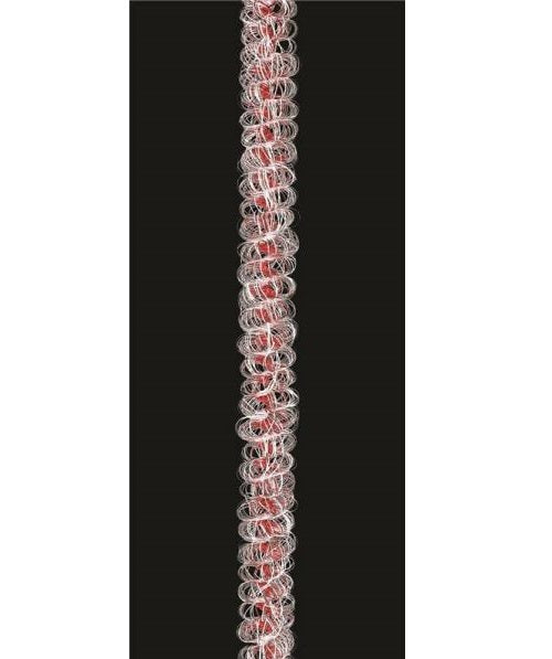 Holiday Trims 3786507 Deluxe Angel Christmas Garland, Red & White