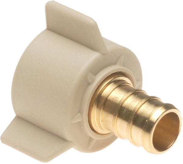 Apollo Valves CPXFB1212S Brass PEX Female Swivel Adapter, 1/2" x 1/2"