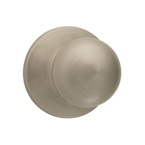 Kwikset 488P15 V1 Polo Signature Half Inactive Dummy Door Knob, Satin Nickel
