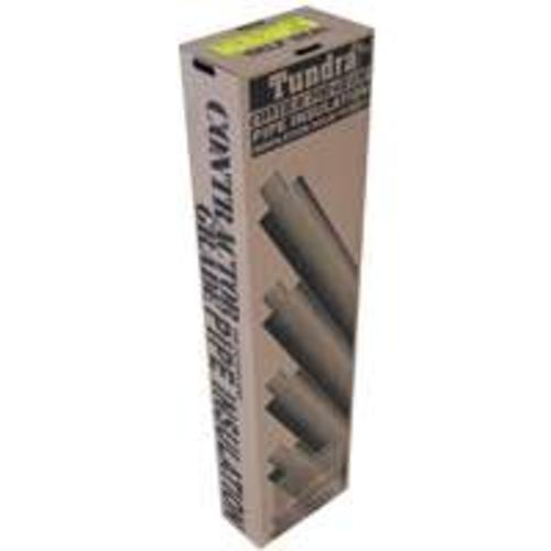 Tundra Seal PC12318TW Self Sealing Pipe Insulation, 1/2" x 6'
