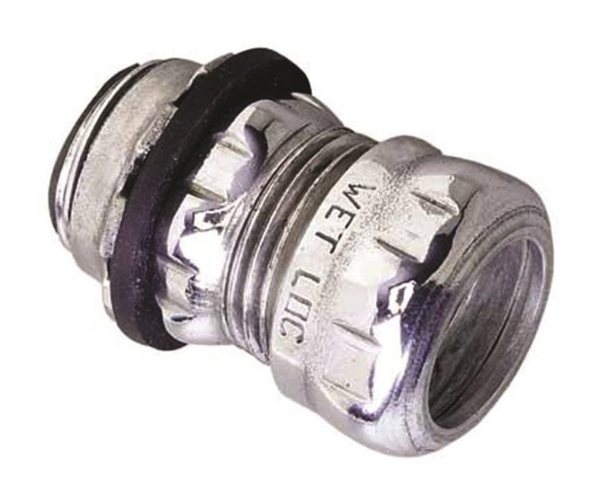 Halex 26252 Electrical Metallic Tube (EMT) Rain Tight Connector, 3/4"