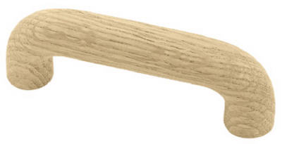 Brainerd® 69215 Wire Pull, 3-1/2", Oak Finish