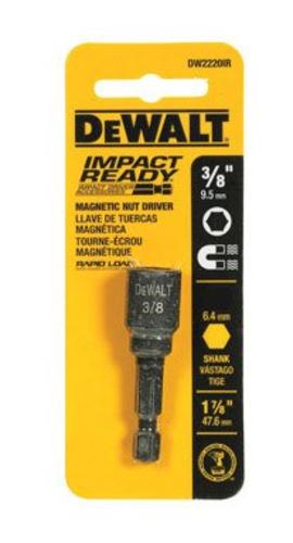Dewalt DW2220IR Impact Ready Magnetic Nut Driver, 3/8" x 1-7/8"