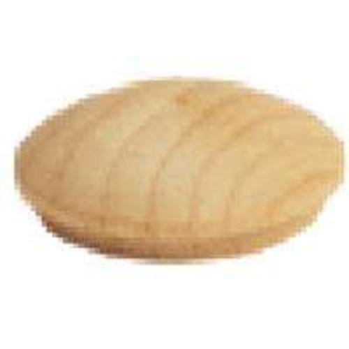 Waddell 8400.50 OAK CS Screw Hole Button, 1/2"
