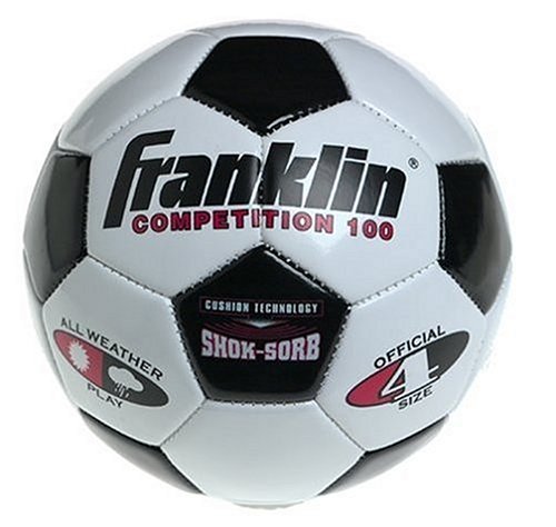 Franklin 6783 Competition 100 Soccer Ball, Size 4