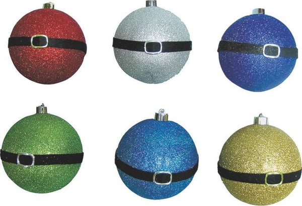 Holiday Basix C-11786 Ornament Santa Belt, Assorted