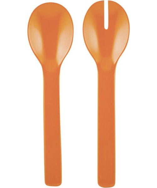 Knack3 253902I Melamine Salad Server, Orange, Set of 2