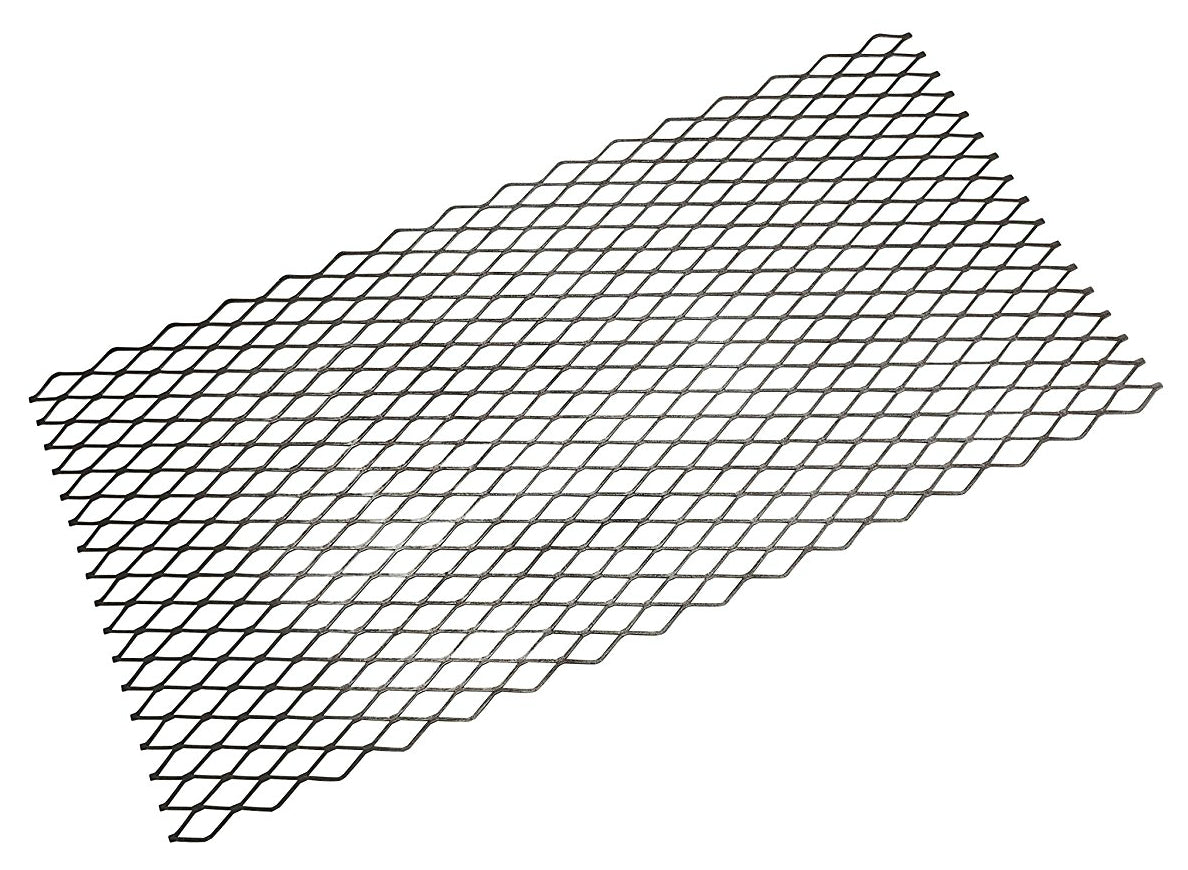 Stanley 215780 Expanded Metal Sheet, Plain Steel, 13 Gauge, 32" x 16"