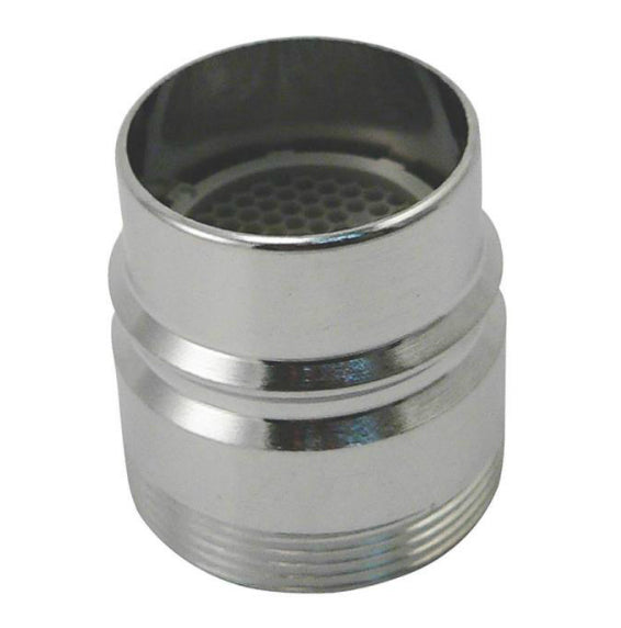 Plumb Pak PP28003 Snap-On Dual-Thread Faucet Aerator Adapter, Chrome Plated