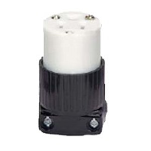 Cooper Wiring 5269 Indust Plugs/Connectors, 15 Amp, 125 Volt, Gray