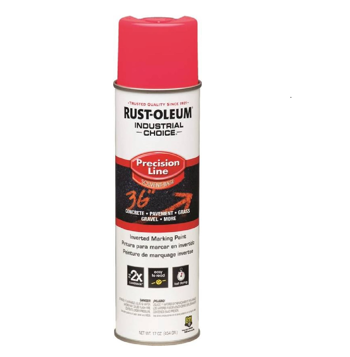 Rust-Oleam 1661838V Marking Paint, Fluorescent Pink