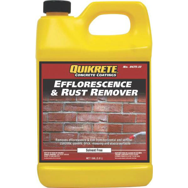 Quikrete 8675-33 Efflorescence & Rust Remover, Gallon