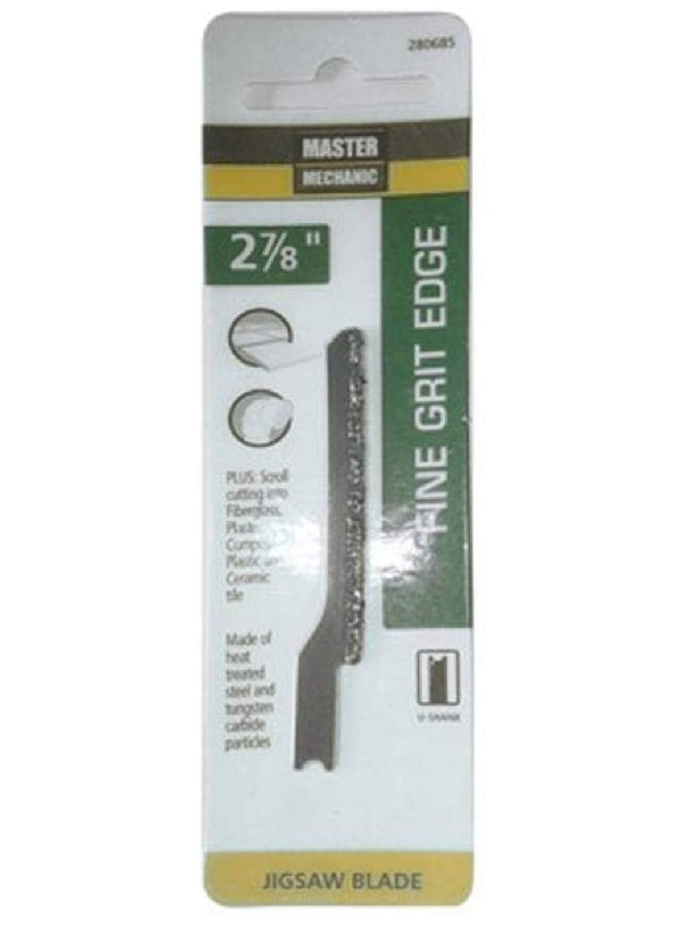 Disston 280685 2-7/8"Grit-Edge Steel Jig Saw Blade