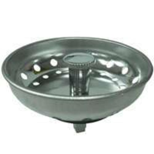 Worldwide Sourcing 11959-3L Basket Strainer/Peg Post, Stainless Steel