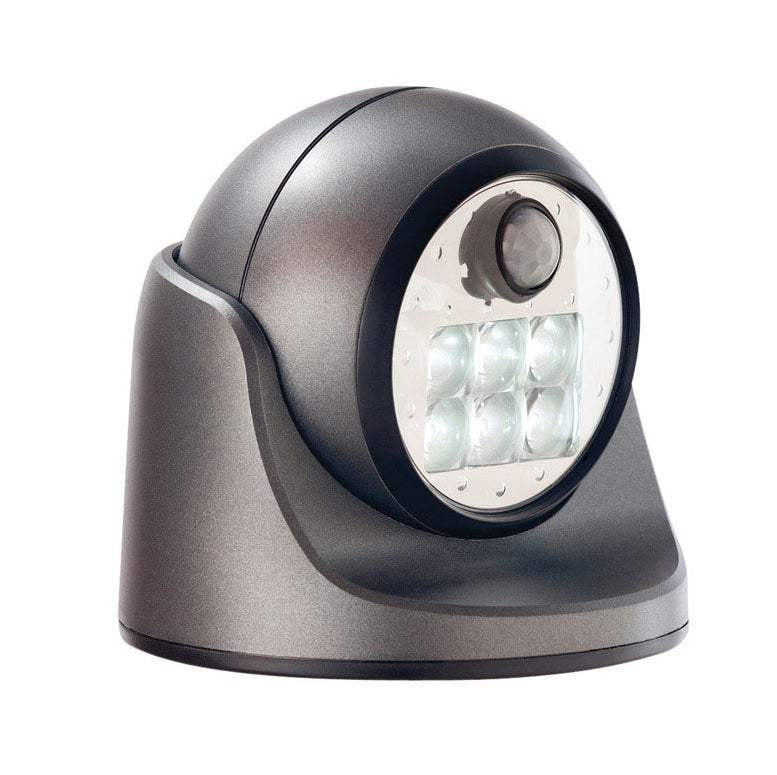 Fulcrum 20031-103 Motion Sensor LED Porch Light, Charcoal