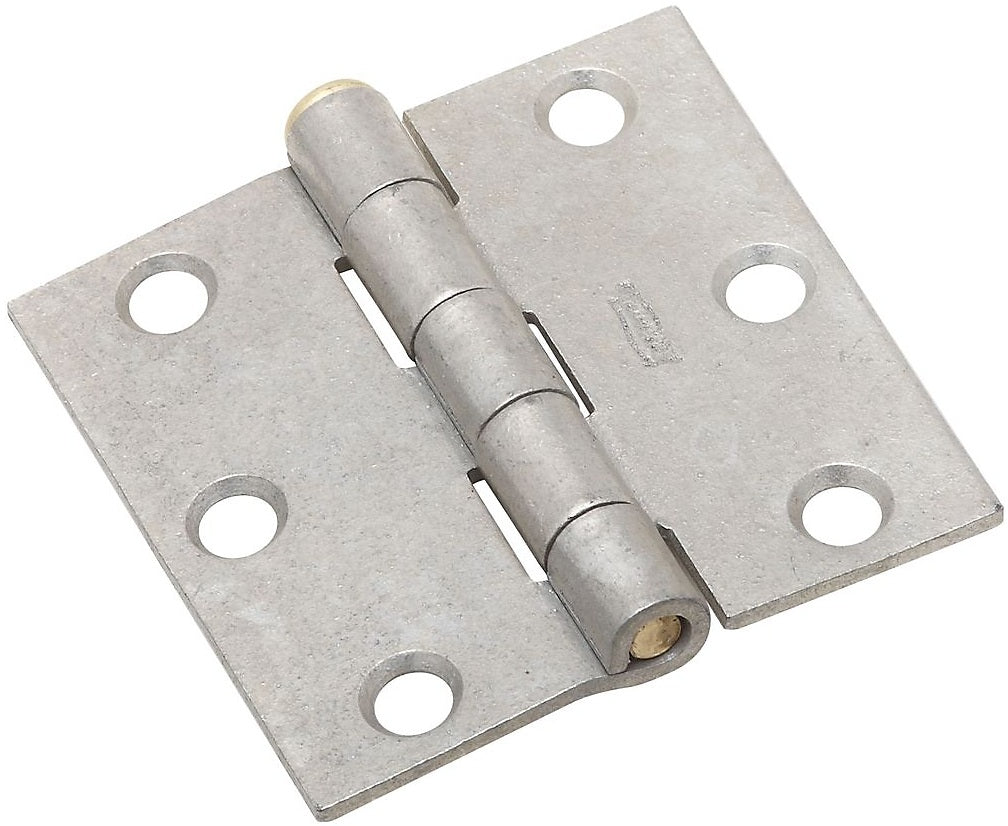 National Hardware N208-827 Removable Pin Broad Hinge, 2-1/2", Galvanized