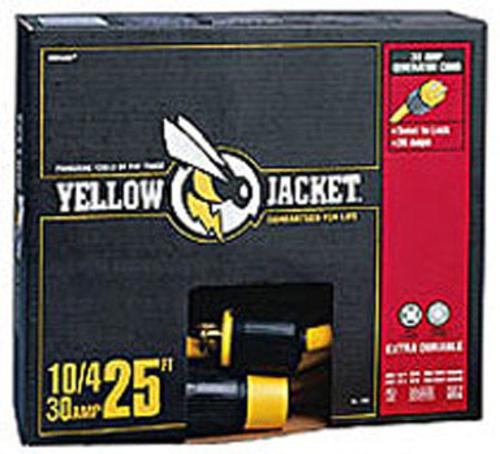 Coleman 1493 Yellow Jacket Generator Cord 30A  (L14-30) 10/4 Stw 25&#039;