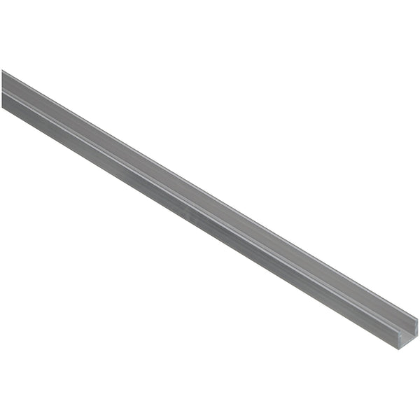 National Hardware N247-643 4208BC Aluminum Channel, 1/4" x 72", Mill, 1/16" Thick