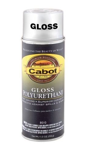 Cabot 144.0008010.076 Polyurethane Spray 11.5 Ounce, Gloss