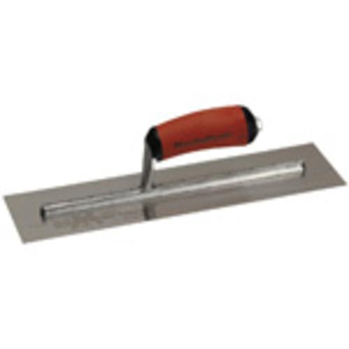 Marshalltown MXS57D Curved Handle Finish Trowel, 14 x 3"