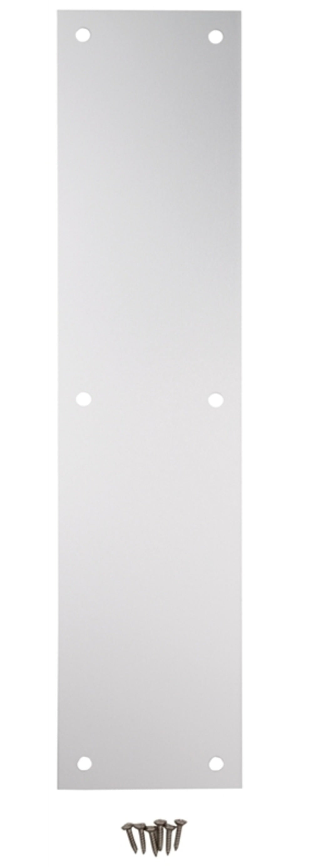 National Hardware N270-504 Push Plate, Aluminum