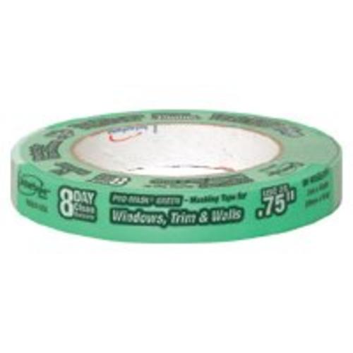 Intertape Pro Mask 5803-1 Masking Tape, 0.94" x 60 Yards, Green