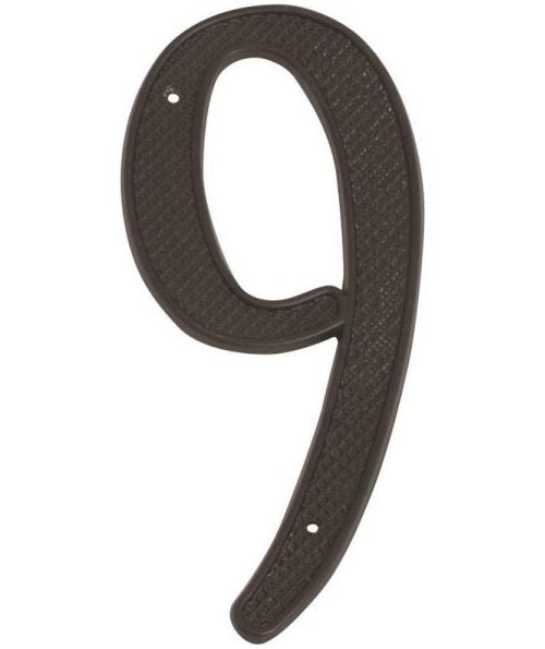 Prosource N-019-PS House Number 9, 4", Black