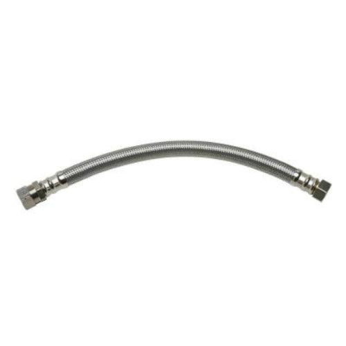 Fluidmaster B3H18 Water Heater Connector, 18", Braided Stainless Steel