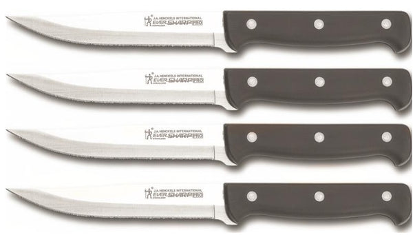 J.A. Henckels 39350-000 Eversharp Pro Steak Knife Set, 4 Piece