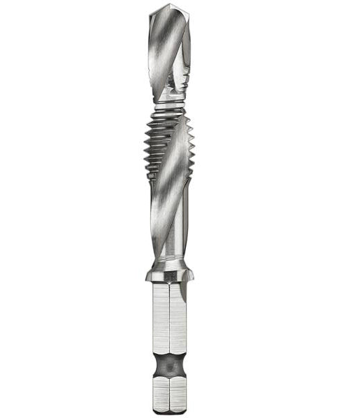 DeWalt DWADTQTR3816 Impact Ready Tap & Drill Bits, High Speed Steel, Bright, 3/8"