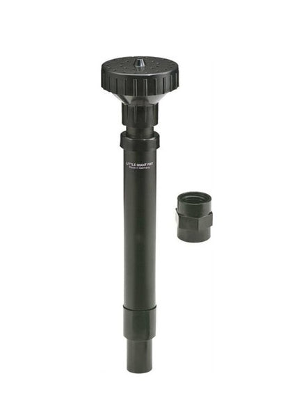 Little Giant 566267 3-Tier Fountain Head Nozzle Kit With Telescope, Black