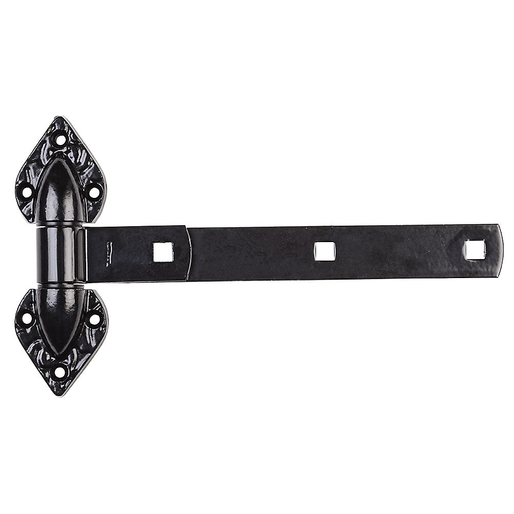 National Hardware N109-006 SPB2941 Spear Heavy Duty T-Hinge, Black, 10"
