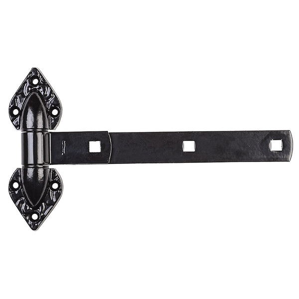 National Hardware N109-006 SPB2941 Spear Heavy Duty T-Hinge, Black, 10"